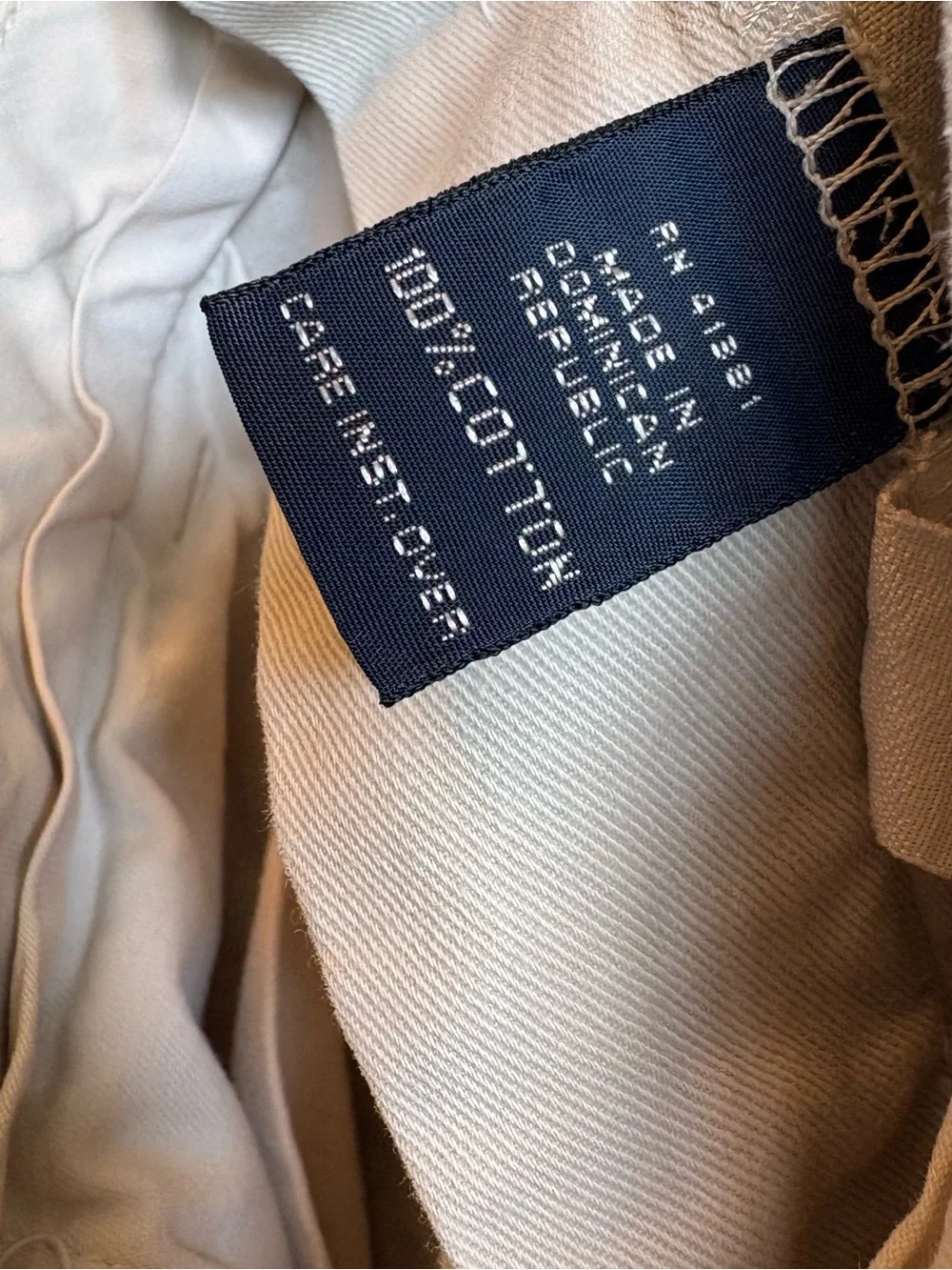 VTG Polo Ralph Lauren Andrew Pant Mens 36x31 Khaki Pleated Chino Cotton Preppy